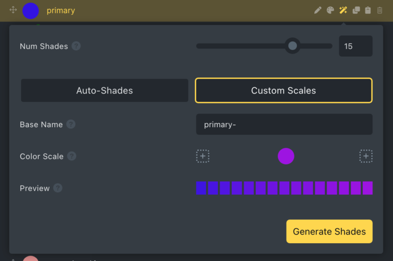 Advanced Scale Generator - Advanced Themer